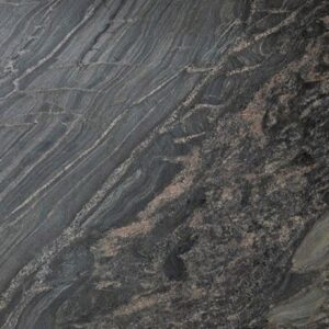 Black Storm Leather Granite